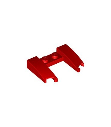 Red Wedge 3 x 4 x 2/3 Cutout