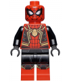 Spider-Man - Black and Red Suit, Large Gold Spider, Gold Knee Trim (Integrated Suit)
