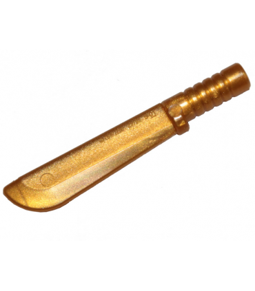 Pearl Gold Minifigure, Weapon Machete