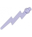 Trans-Purple Wave Angular Single with Bar End (Lightning Bolt)