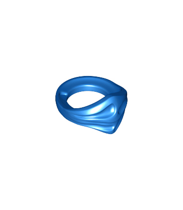 Blue Minifigure Bandana Ninja