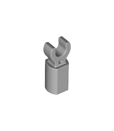 Light Bluish Gray Bar Holder with Clip