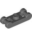 Dark Bluish Gray Plate, Modified 1 x 1 with Bar Handles on Ends