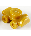 Pearl Gold Minifigure, Footgear Roller Skate