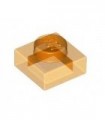 Trans-Orange Plate 1 x 1