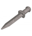 Flat Silver Minifigure, Weapon Sword, Roman Gladius with Thick Crossguard