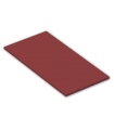 Dark Red Tile 8 x 16 with Bottom Tubes