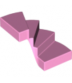 Bright Pink Stairs 6 x 6 x 4 Curved