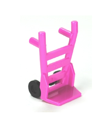 Dark Pink Minifigure, Utensil Hand Truck (2495 / 2496)