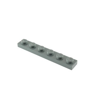 Dark Bluish Gray Plate 1 x 6