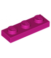 Magenta Plate 1 x 3