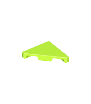 Lime Tile, Modified 2 x 2 Triangular