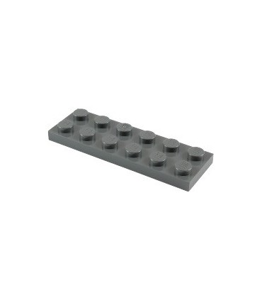 Dark Bluish Gray Plate 2 x 6