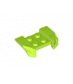Lime Vehicle, Mudguard 2 x 4 with Headlights Overhang