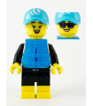 Paddle Surfer, Series 21 (Minifigure Only without Stand and Accessories)