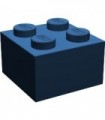 Dark Blue Brick 2 x 2