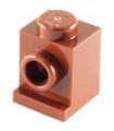 Reddish Brown Brick, Modified 1 x 1 with Headlight