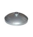 Flat Silver Dish 3 x 3 Inverted (Radar)