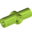 Lime Technic, Axle Pin Connector Angled 2 - 180 degrees