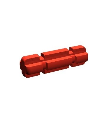 Red Technic, Axle 2 Notched