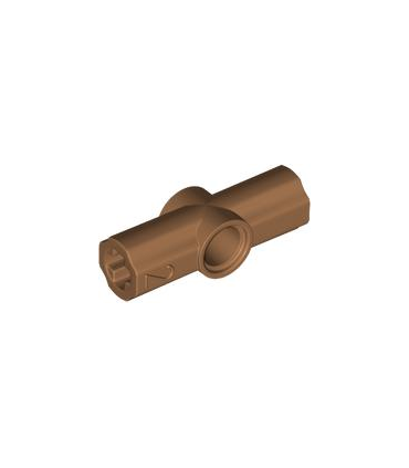 Medium Nougat Technic, Axle and Pin Connector Angled 2