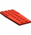 Red Wedge, Plate 4 x 9 without Stud Notches