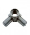 Dark Bluish Gray Technic, Axle and Pin Connector Hub with 2 Axles