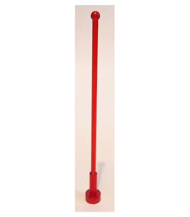 Trans-Red Antenna Whip 8H