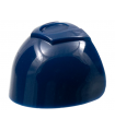 Dark Blue Minifigure, Visor Large with Trapezoid Area on Top