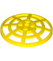 Yellow Dish 6 x 6 Inverted (Radar) Webbed - Type 2 (Underside Attachment Positions at 90 degrees)