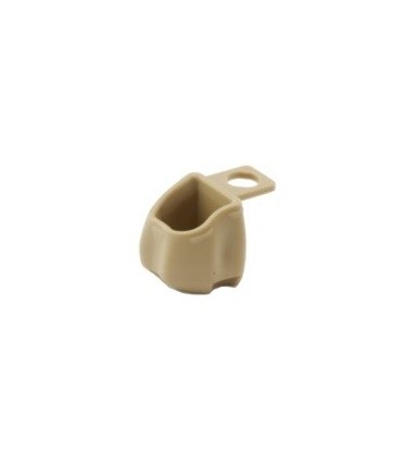 Dark Tan Minifig, Backpack Open