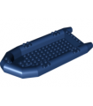 Dark Blue Boat, Rubber Raft, Large