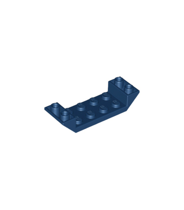 Dark Blue Slope, Inverted 45 6 x 2 Double with 2 x 4 Cutout