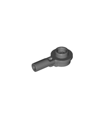 Dark Bluish Gray Bar 1L with 1 x 1 Round Plate with Hollow Stud