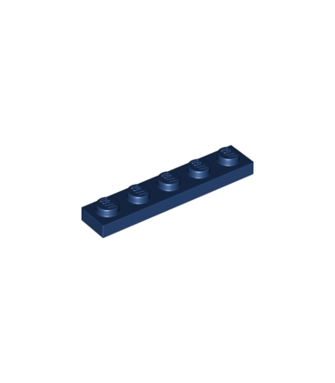 Dark Blue Plate 1 x 5