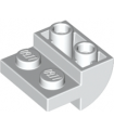 White Slope, Curved 2 x 2 Inverted