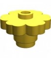 Yellow Plant Flower 2 x 2 - Rounded Open Stud