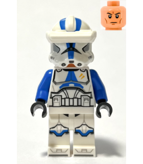 Clone Trooper Specialist, 501st Legion (Phase 2) - Blue Arms, Macrobinoculars, Nougat Head, Helmet with Holes