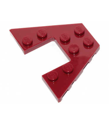 Dark Red Wedge, Plate 4 x 6