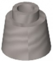 Flat Silver Cone 1 1/6 x 1 1/6 x 2/3 (Fez)