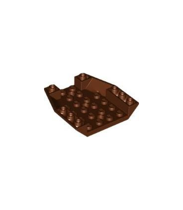Reddish Brown Wedge 6 x 6 Triple Inverted