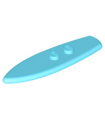 Medium Azure Minifigure, Utensil Surfboard Standard