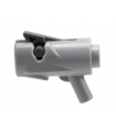 Light Bluish Gray Minifig, Weapon Gun, Mini Blaster / Shooter with Dark Bluish Gray Trigger (15391 / 15392)