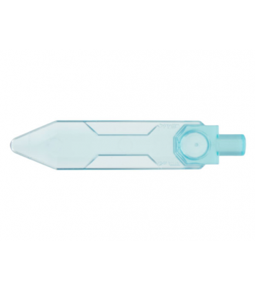 Trans-Light Blue Minifigure, Weapon Sword, Blade with Bar