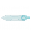 Trans-Light Blue Minifigure, Weapon Sword, Blade with Bar