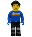 Max, Blue Torso, Black Legs