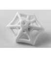 White Minifigure, Weapon Web Effect, Small, Short Bar on Front and Back