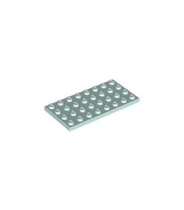 Light Aqua Plate 4 x 8