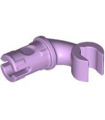 Lavender Arm and Hand Short with Pin - Vertical Grip