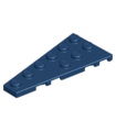 Dark Blue Wedge, Plate 6 x 3 Left